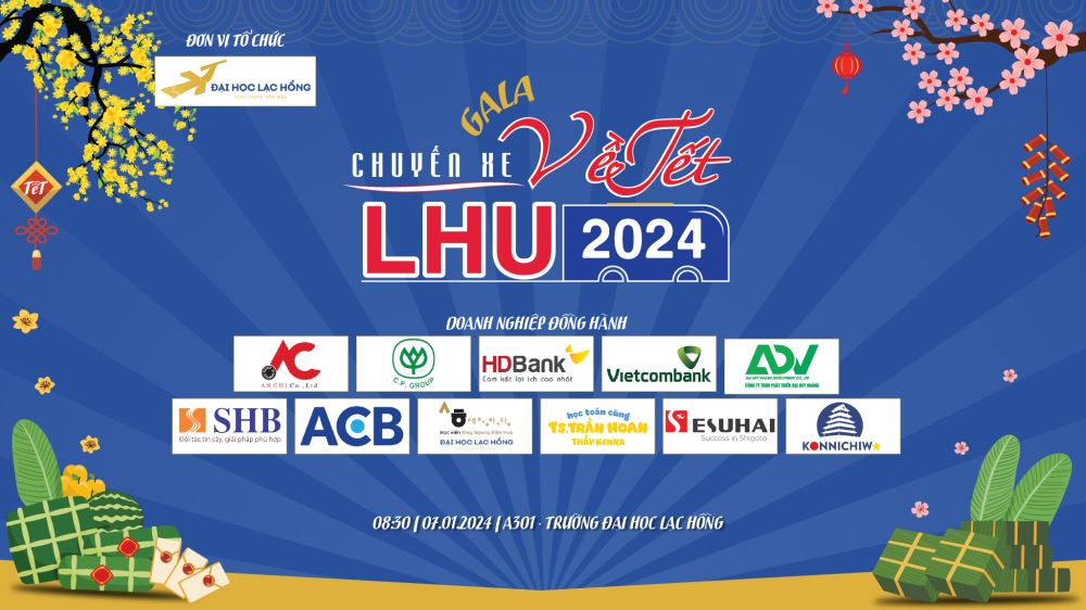 Điểm ngược thời gian về Tết cùng LHU 2024