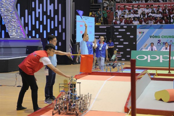 LH - WAO ổn định, thần tốc, nâng kỷ lục VCK Robocon 2019 lên 28s